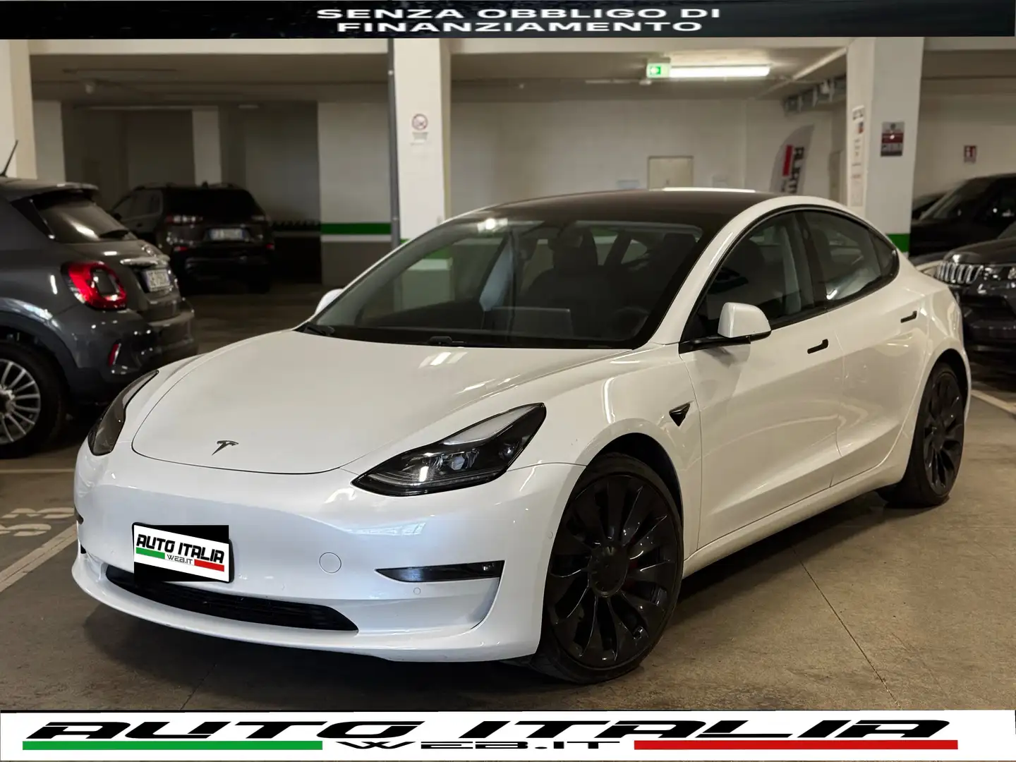 Tesla Model 3 Model 3 PERFORMANCE#DUAL MOTOR#AWD#SENSORI Bianco - 1