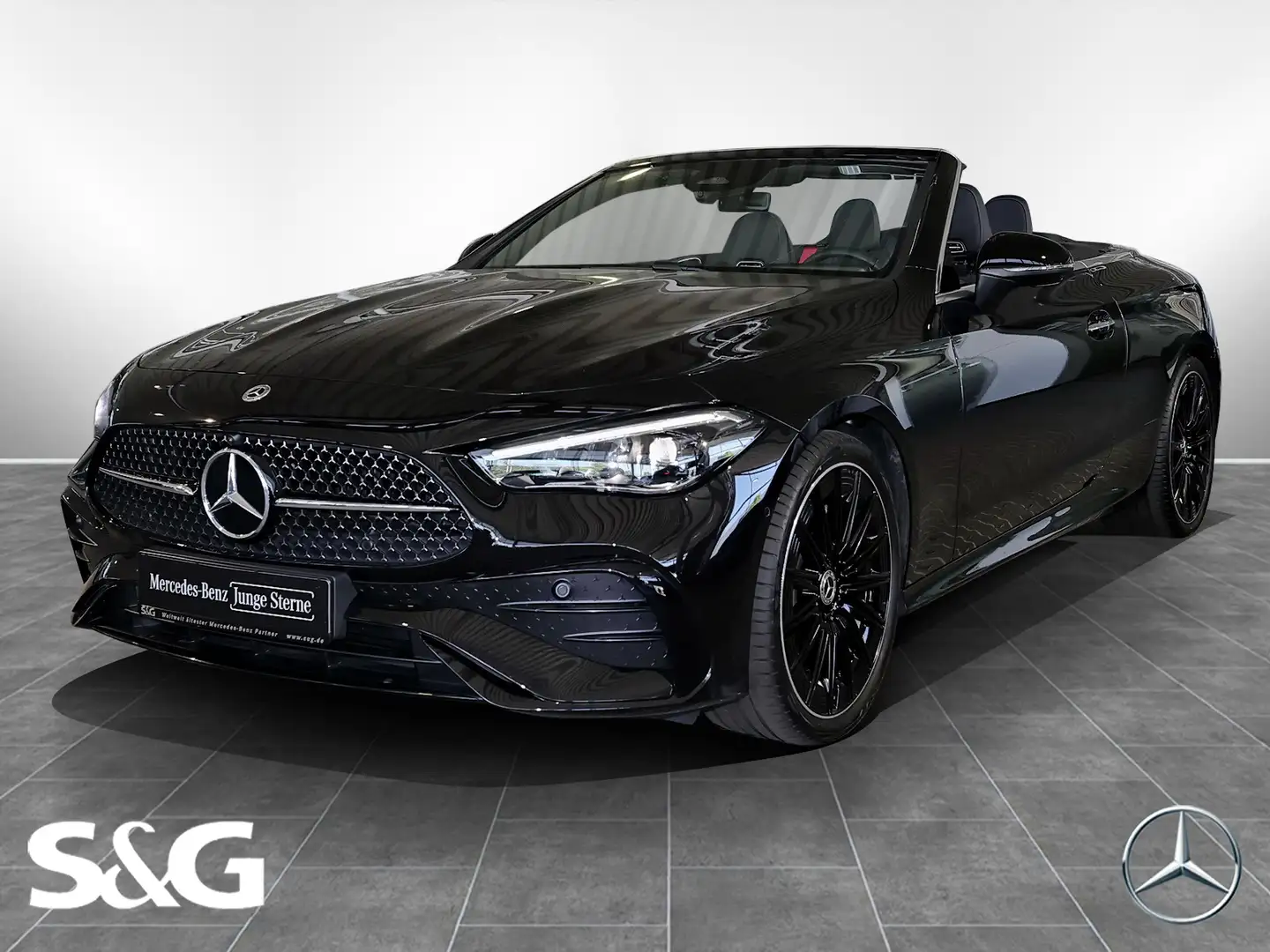 Mercedes-Benz CLE 200 Cabriolet AMG TOTWINKEL+DISTRONIC+MEMORY Noir - 1