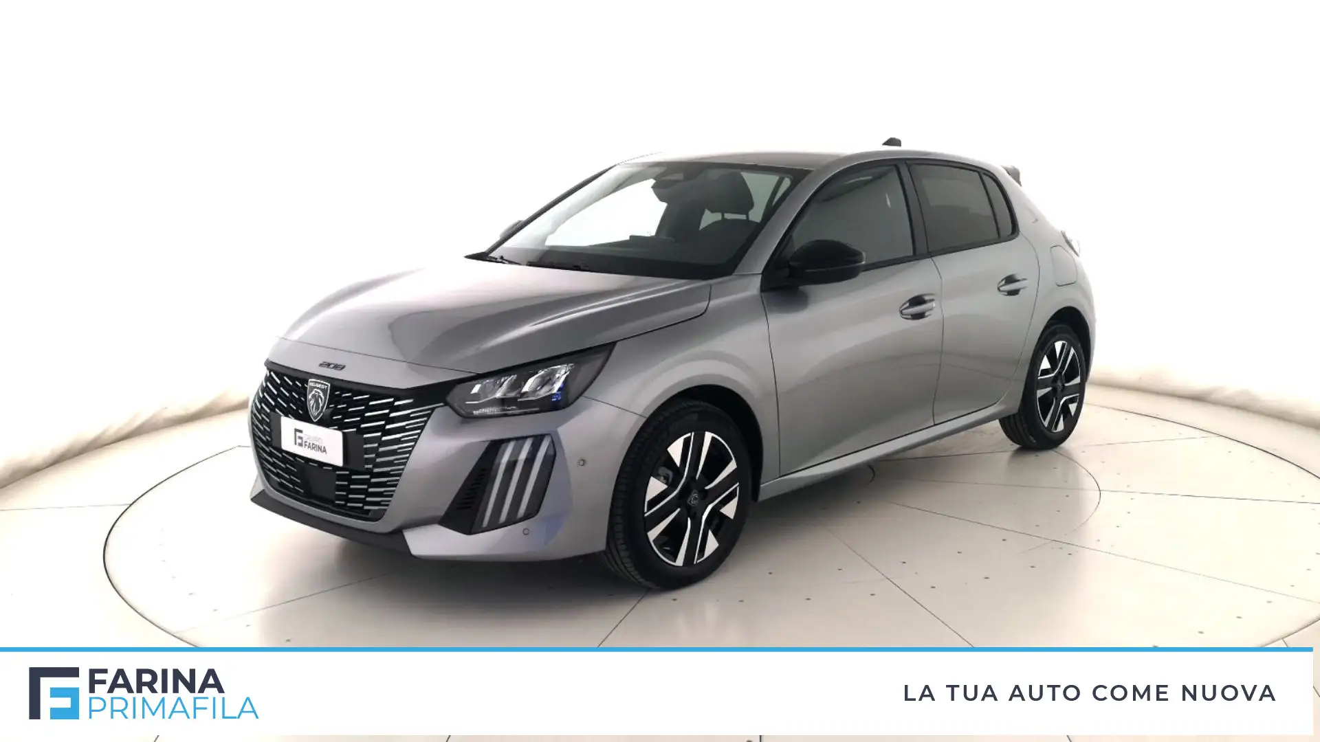Peugeot 208 1.2 Hybrid 48V Allure Grigio - 1