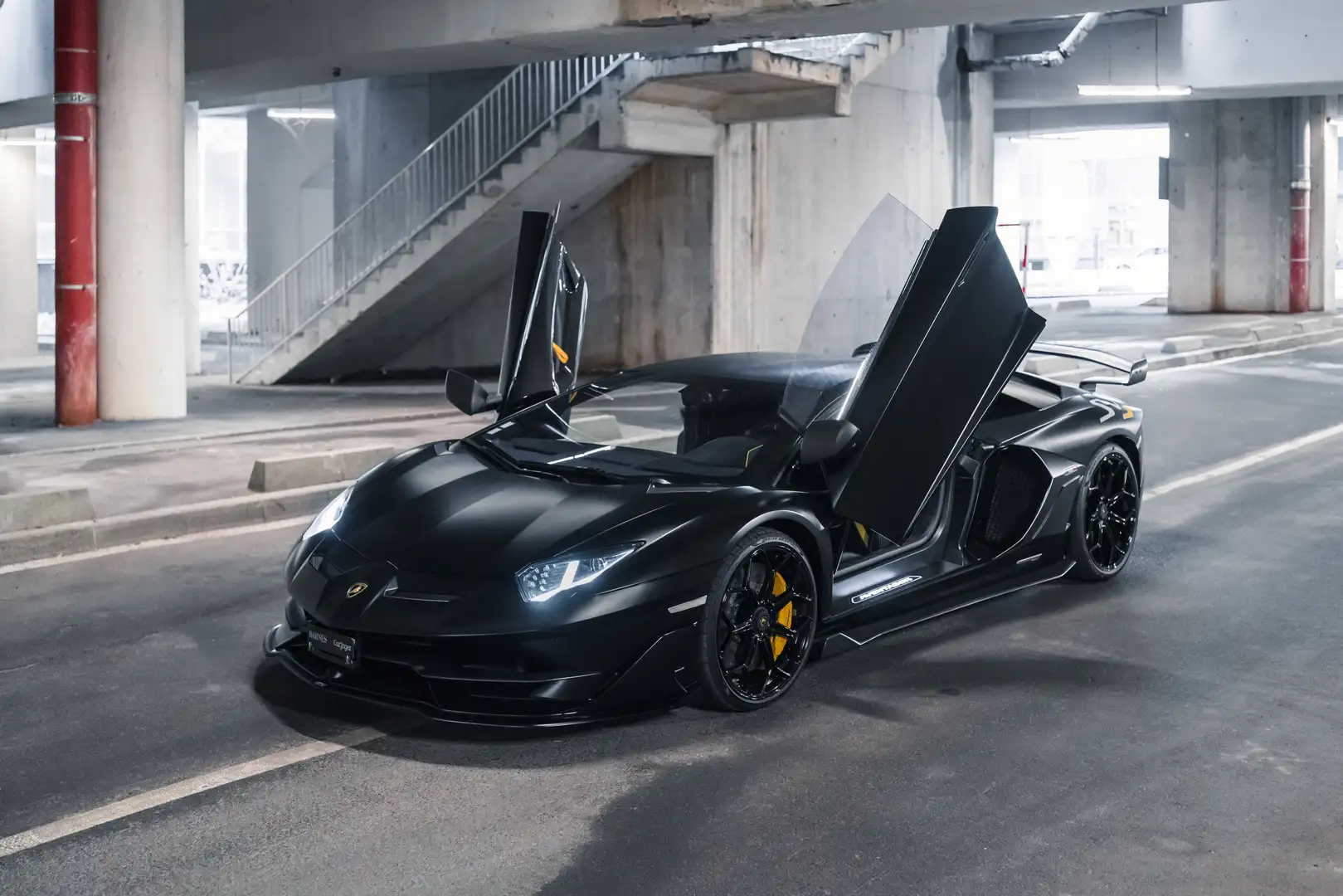 Lamborghini Aventador Coupé SVJ 6.5 V12 770 Schwarz - 2