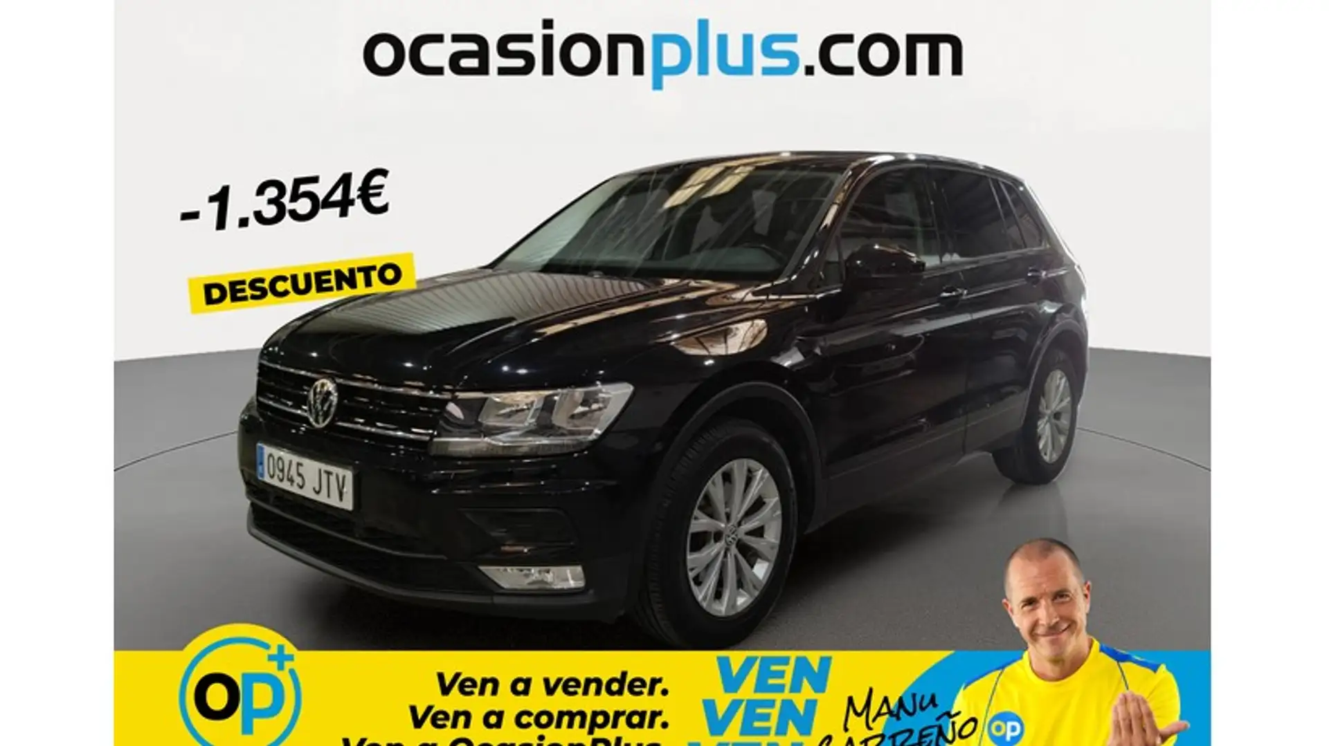 Volkswagen Tiguan 2.0TDI Edition 85kW Negro - 1