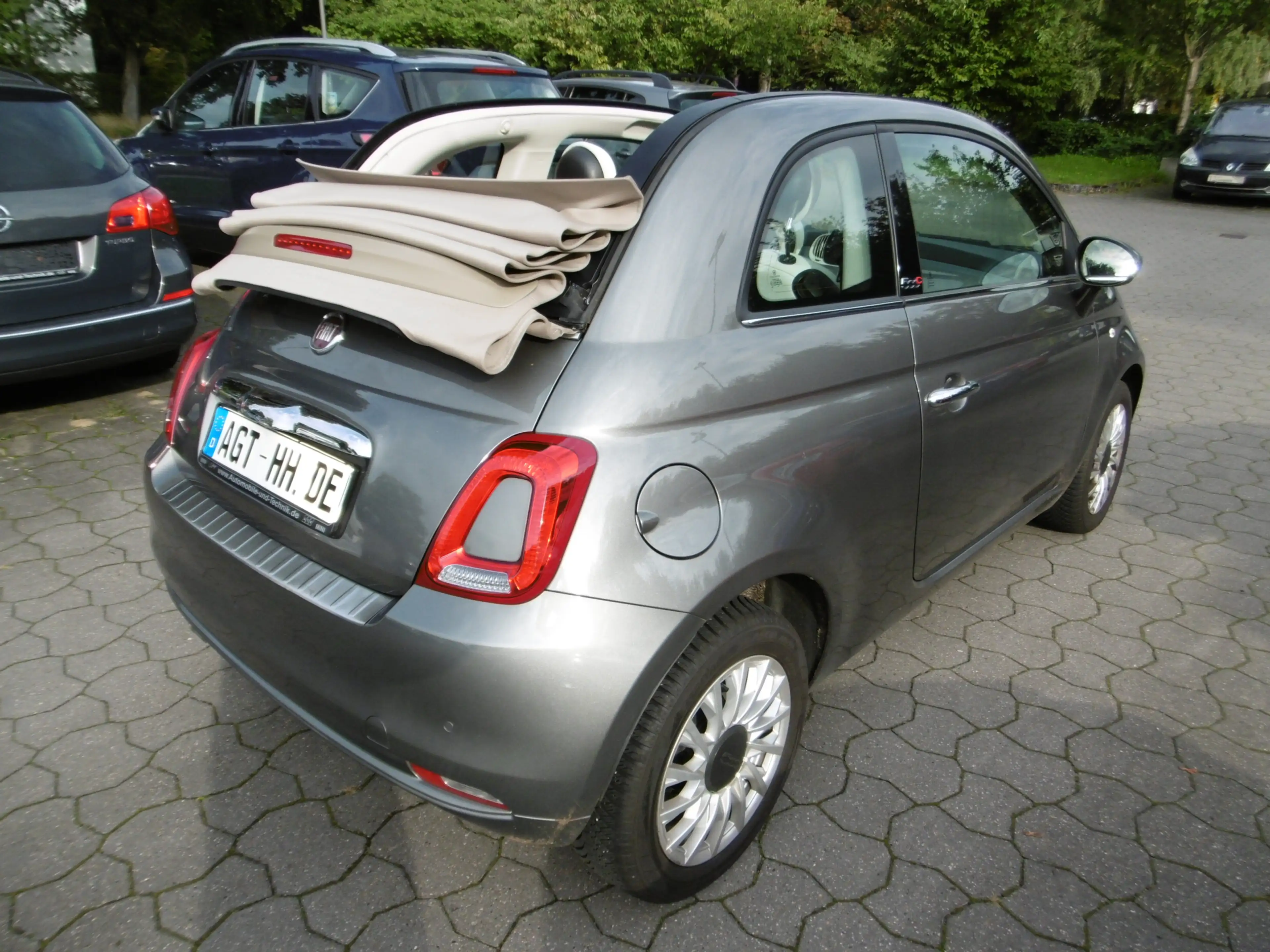 Fiat 500C Lounge Klimaaut. Allwetter Tempomat PDC — photo 2