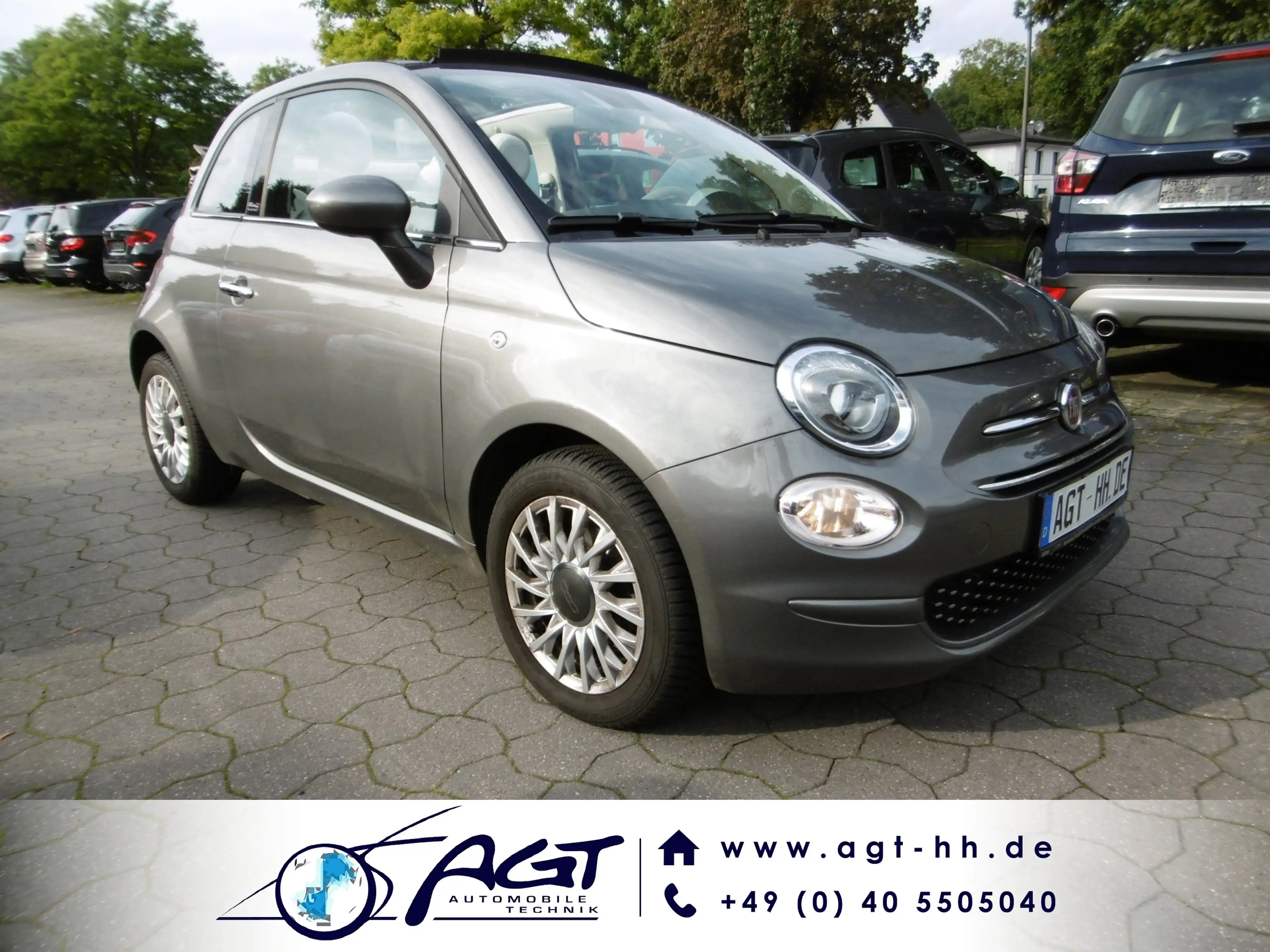 Fiat 500C Lounge Klimaaut. Allwetter Tempomat PDC