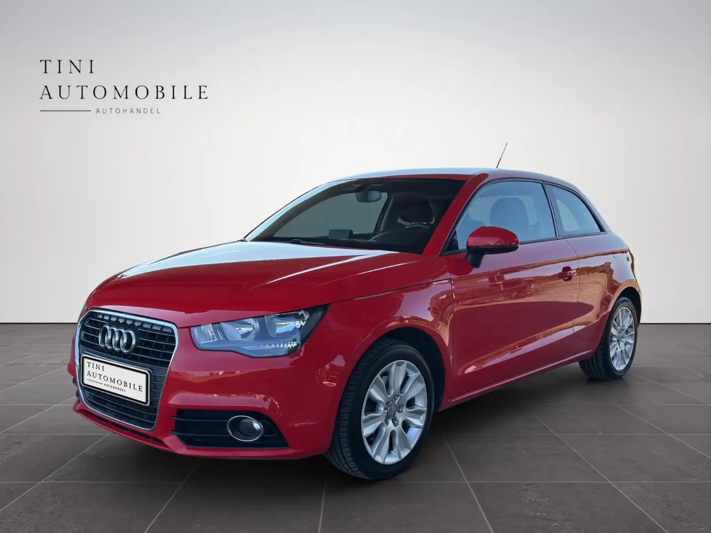 Audi A1 ambition*Automatik*Chekheft*Tüv-Neu*8-Fach* Rot - 1
