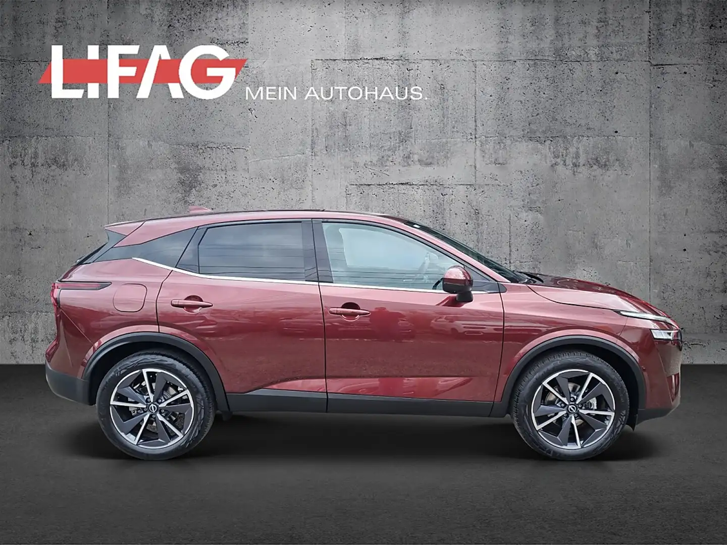 Nissan Qashqai 1,3 MHEV 4x4 Tekna Autom *ab € 23.990,-* Rot - 2