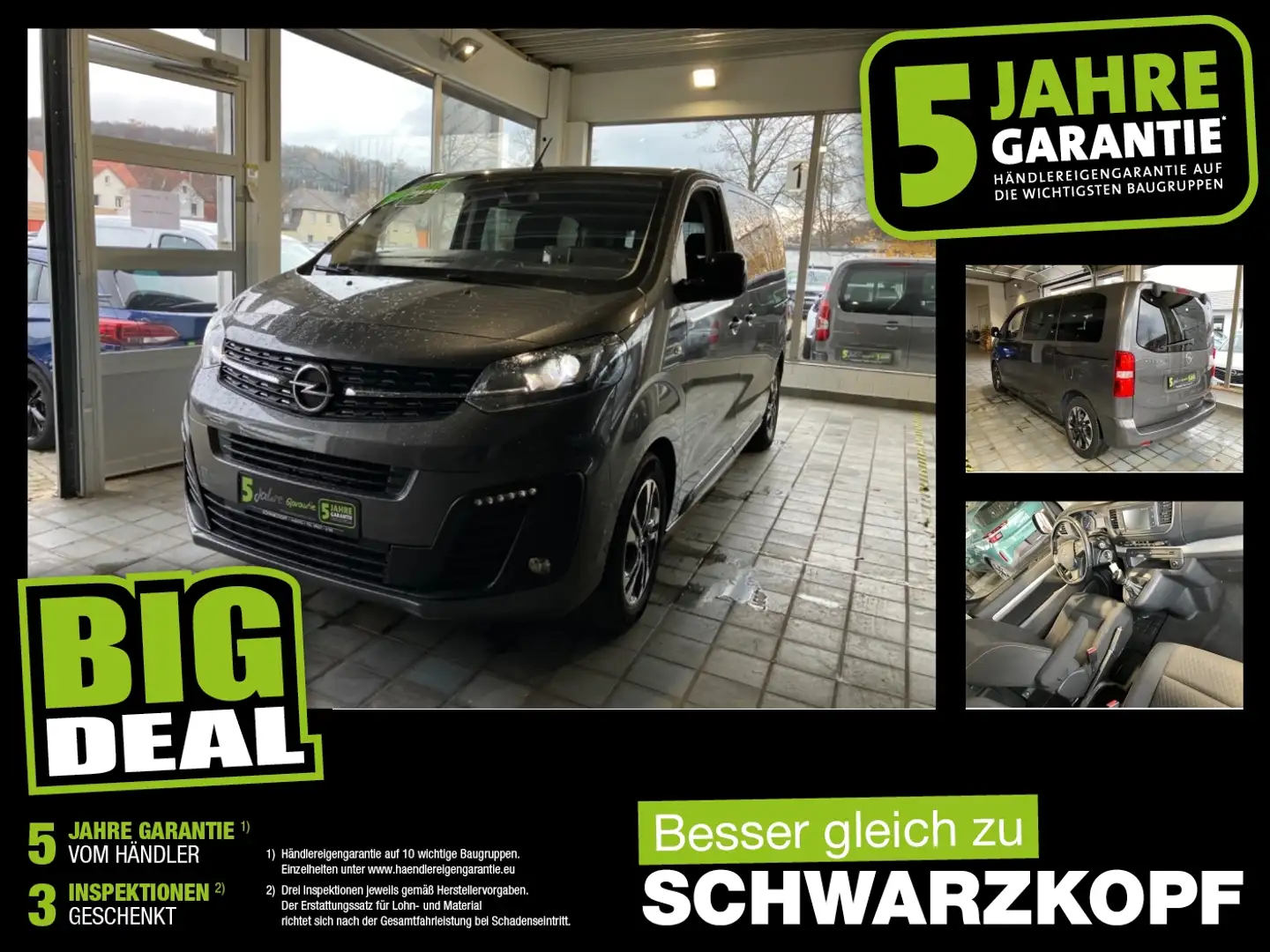 Opel Zafira Life 2.0D Navi,HeadUpDisplay,Sitzheizung Grau - 1