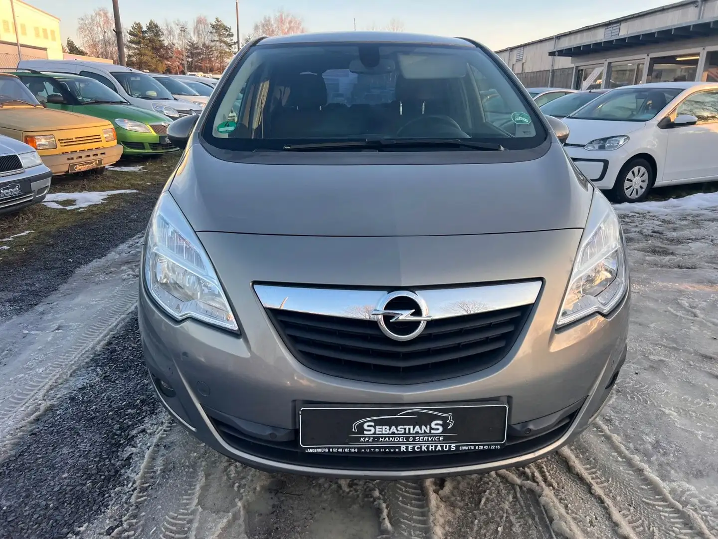 Opel Meriva 1.4 Edition 74kW Tempomat Klima PDC Grau - 2