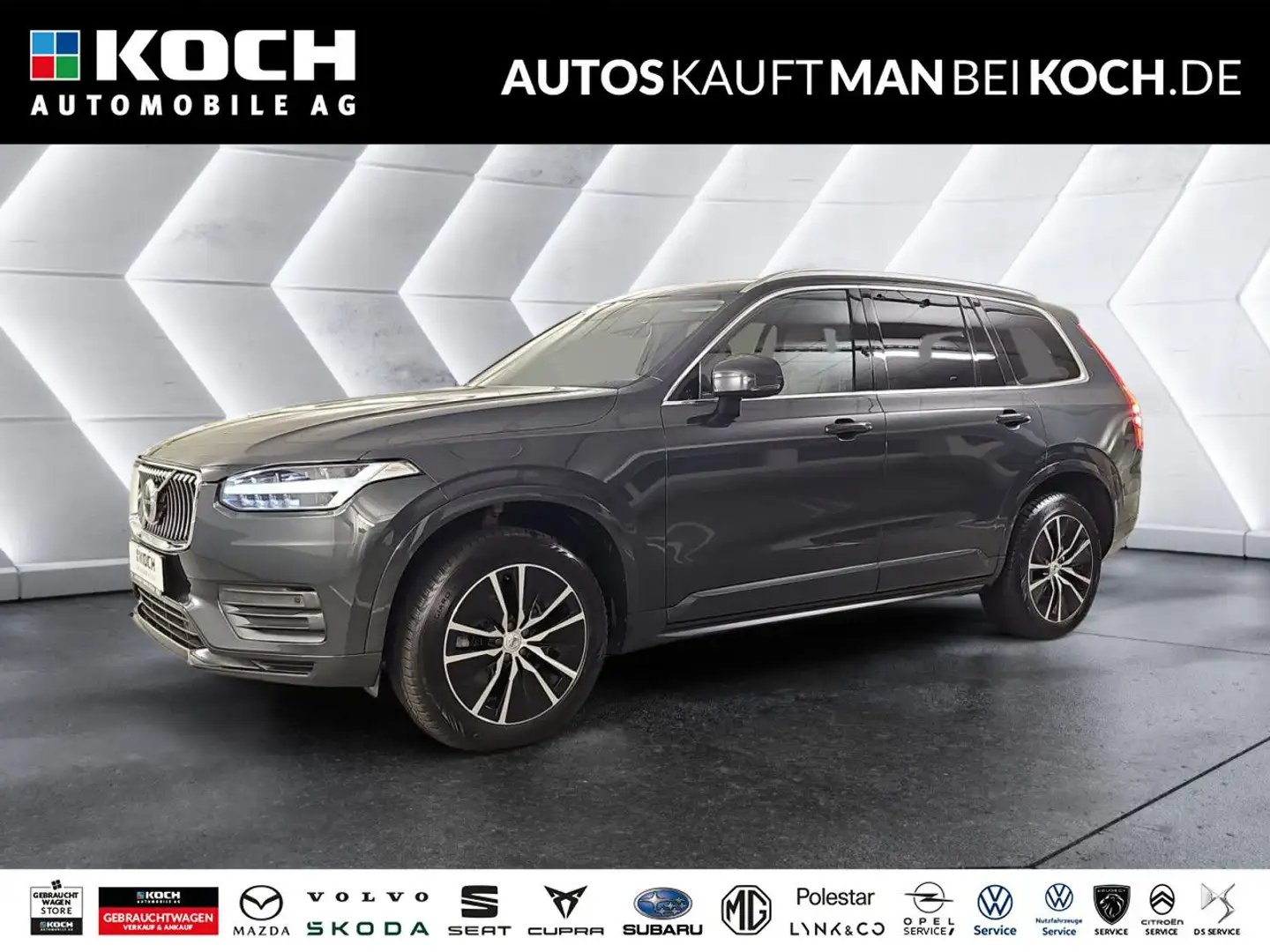 Volvo XC90 B6B AWD Momentum, LEDER NAVI PANO ACC,KAMERA Gris - 1