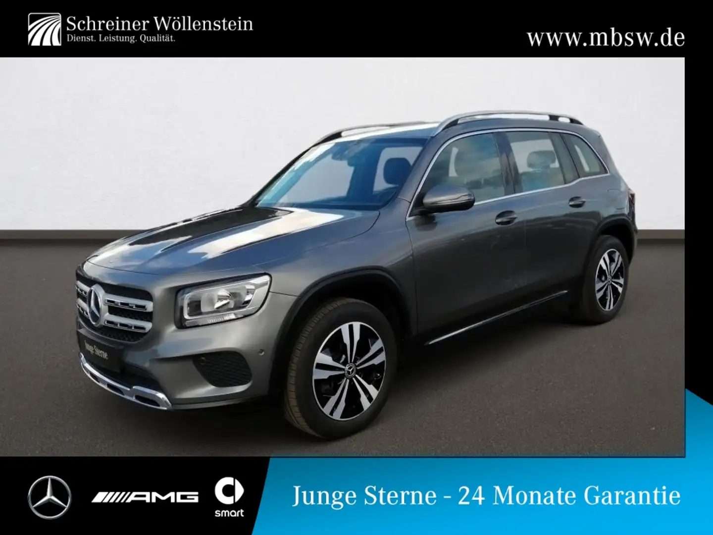 Mercedes-Benz GLB 200 d 4M *Progressive*AHK*MBUX*Navi*DAB*SHZ* Gris - 1