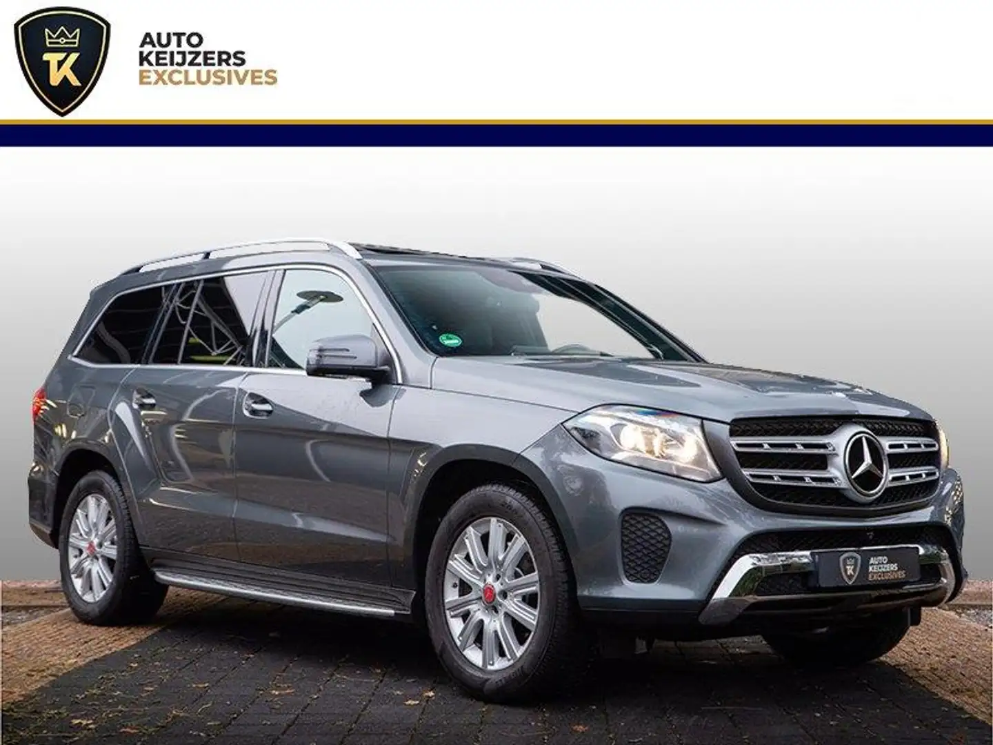 Mercedes-Benz GLS 350 d 4MATIC 1ste Eigenaar Panodak Leer Trekhaak Grijs Grigio - 1
