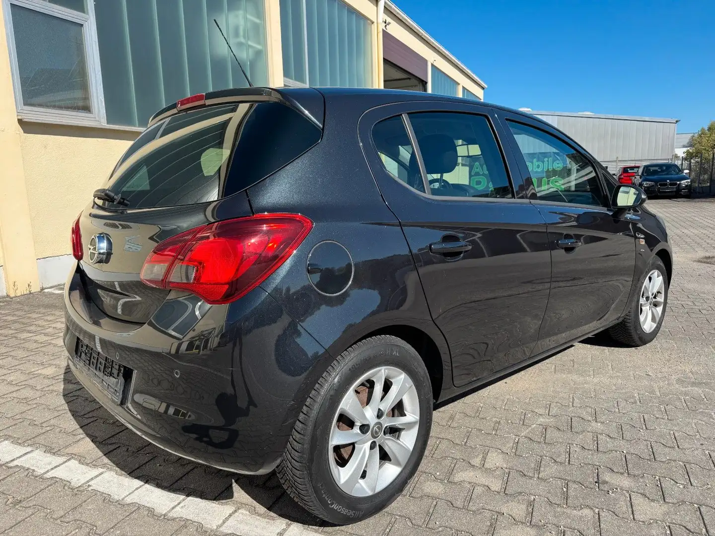 Opel Corsa E Drive 1.4°PDC°SITZHZG.°1.HAND°KLIMA Schwarz - 2
