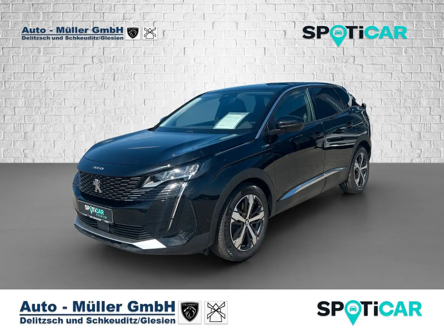 Peugeot 3008 Plug-in Hybrid 225 Allure EAT8/Navigation Black - 1