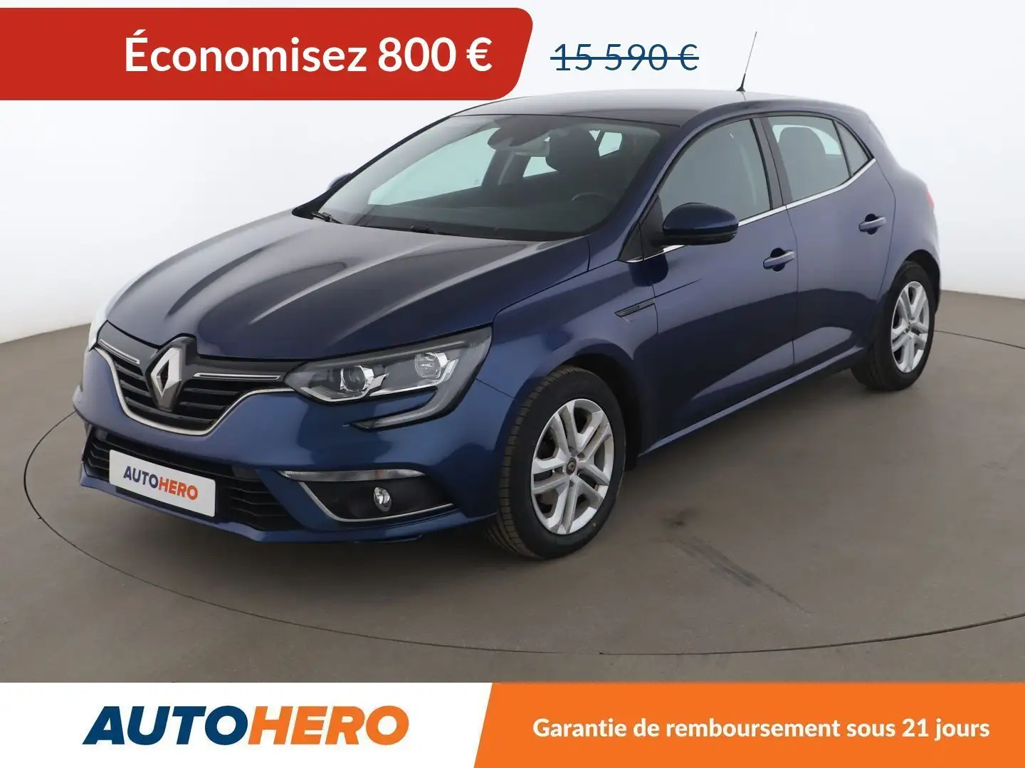 Renault Megane 1.3 TCe Business Bleu - 1