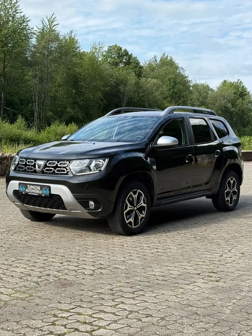 Dacia Duster II Prestige 4WD 1.er Hand/Kamera/Navi/AHK Black - 1