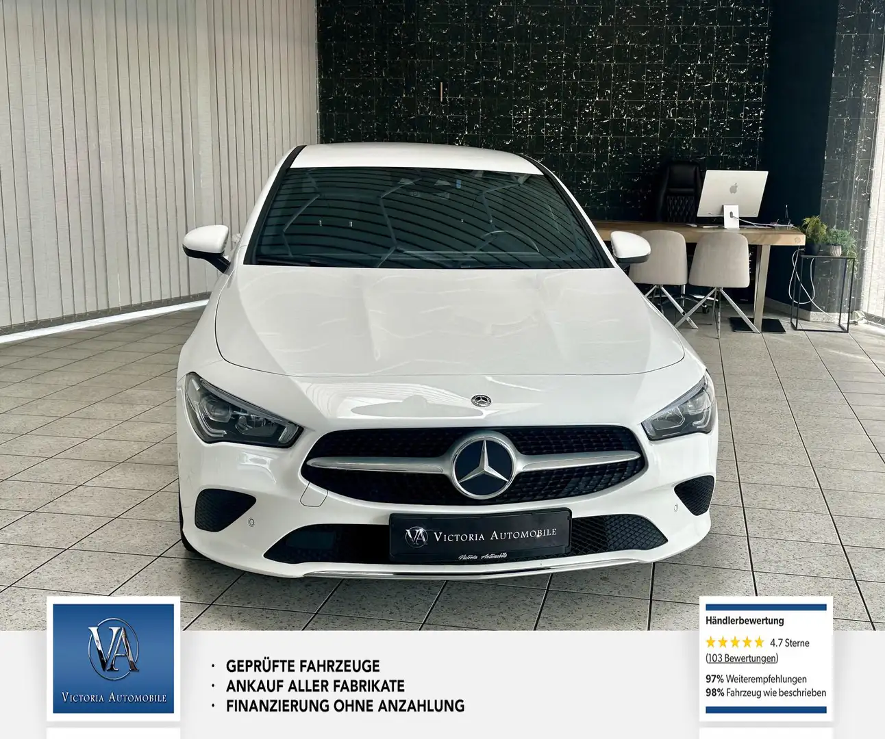 Mercedes-Benz CLA 180 Progressive 1 Hand* Unfallfrei* Teilleder* Service Alb - 2