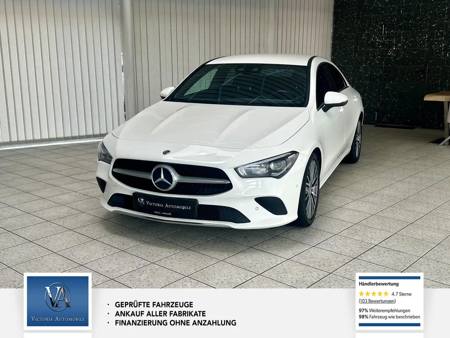 Mercedes-Benz CLA 180 Progressive 1 Hand* Unfallfrei* Teilleder* Service Alb - 1