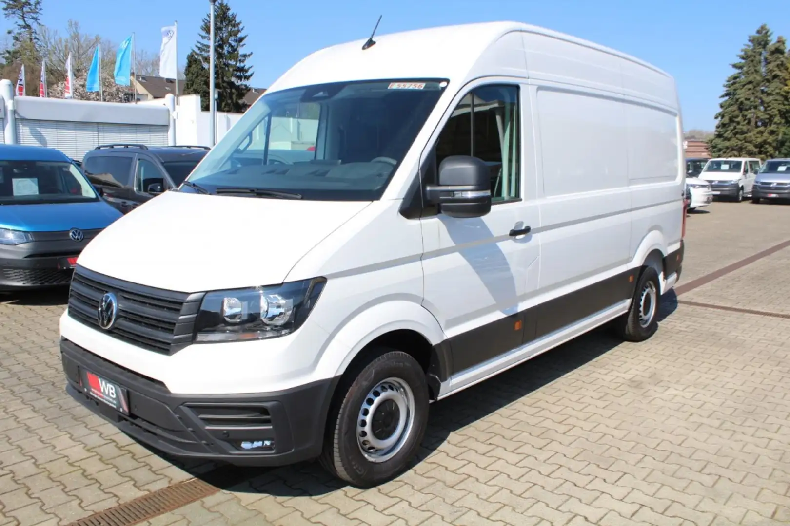 Volkswagen CRAFTER KASTEN MR 35 2.0 TDI / KLIMA / APP / PDC / Weiß - 2