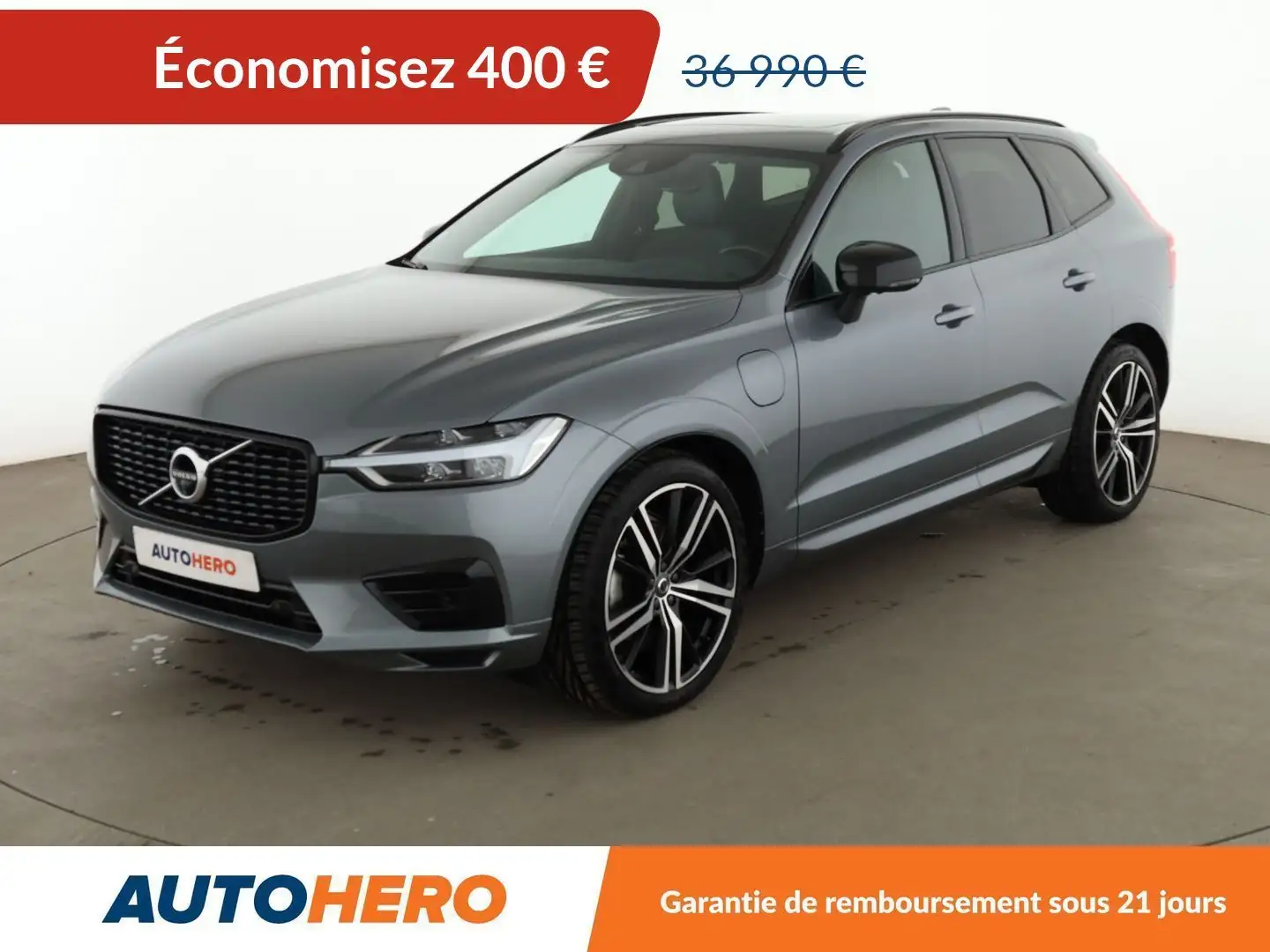 Volvo 2.0 T6 Recharge AWD R-Design Geartronic 8 Сірий - 1