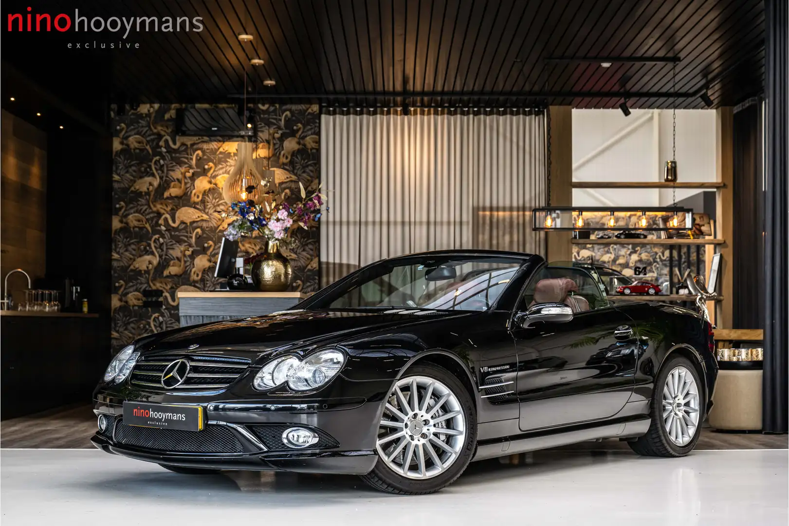 Mercedes-Benz SL 55 AMG KOMPRESSOR EVOLUTION 517PK origineel NL auto Negru - 1