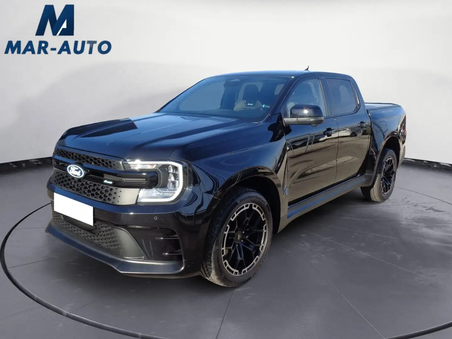 Ford Ranger MS-RT 3.0 EcoBlue 240CV aut. 4WD DC + IVA Schwarz - 1