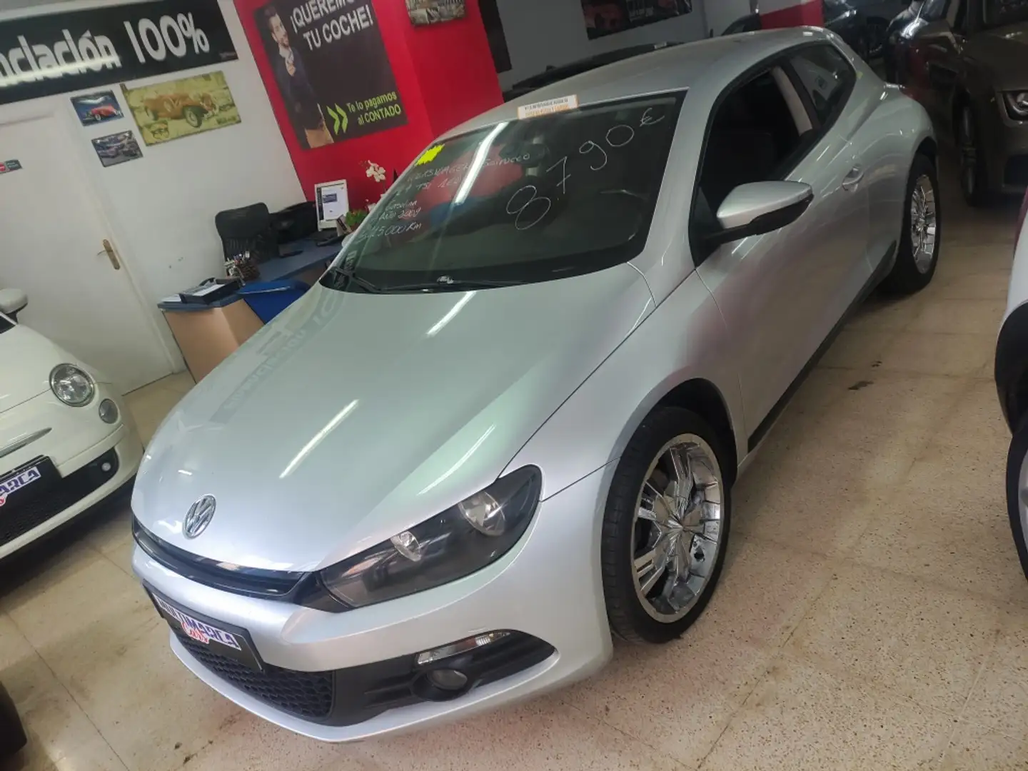 Volkswagen Scirocco Pequeño Manual de 3 Puertas Szary - 1
