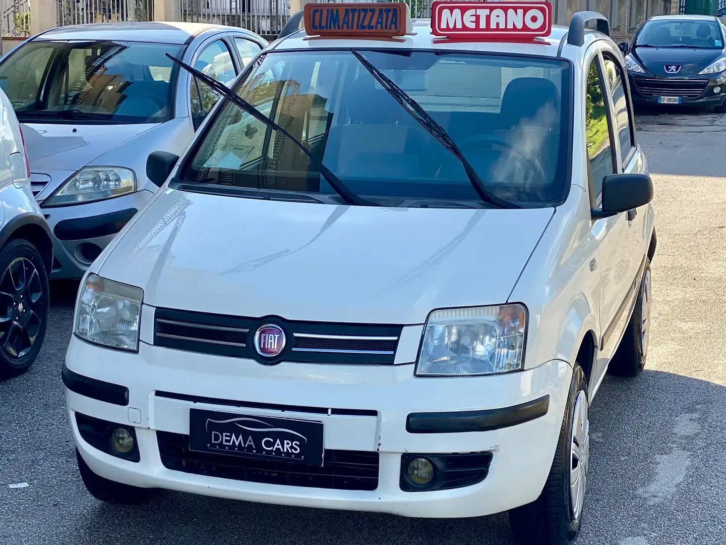Fiat Panda Panda 1.2 METANO DELLA CASA Blanc - 2