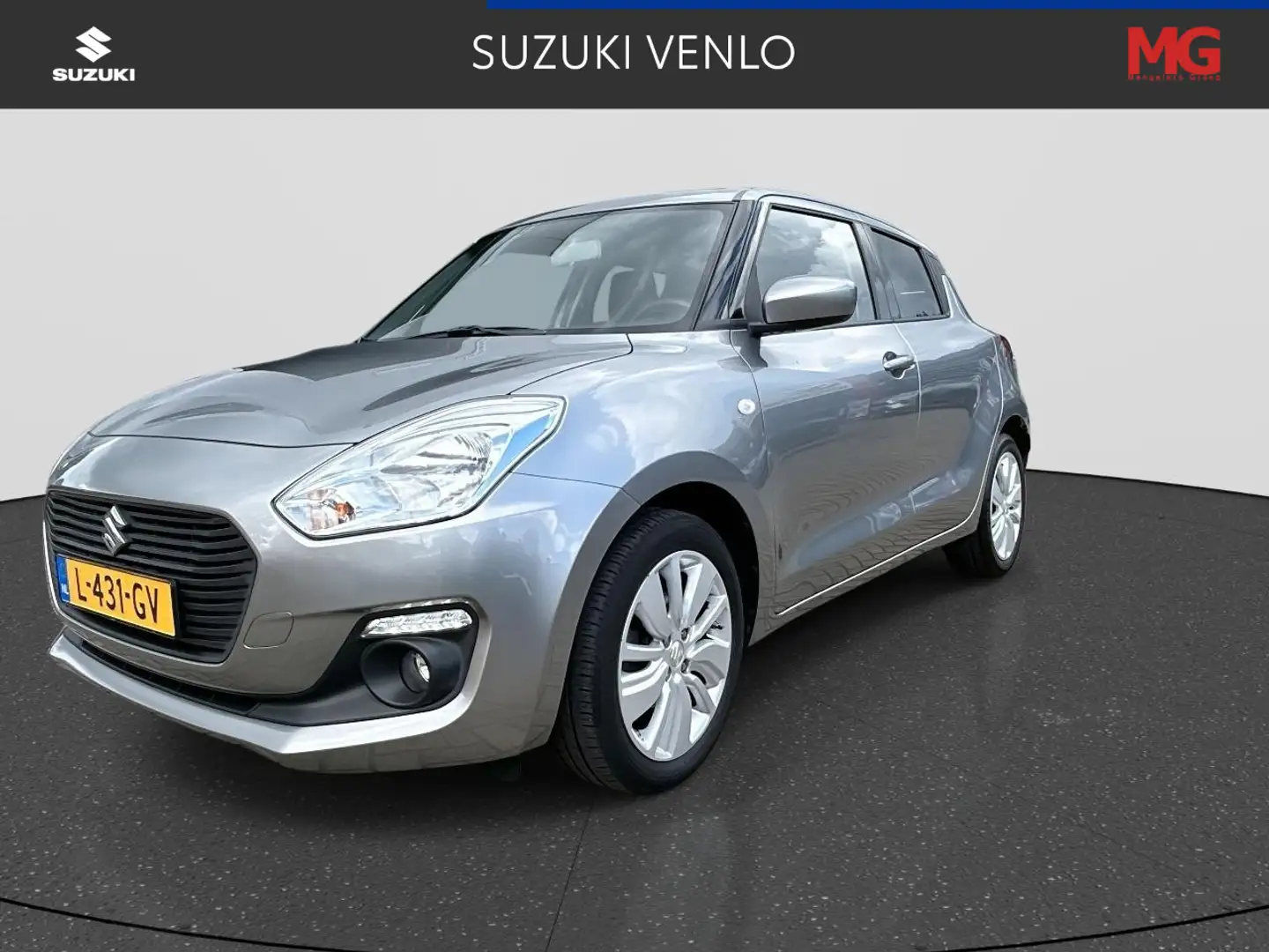 Suzuki Swift 1.2 Select Smart Hybrid Airco / Camera / Navi via Grijs - 1
