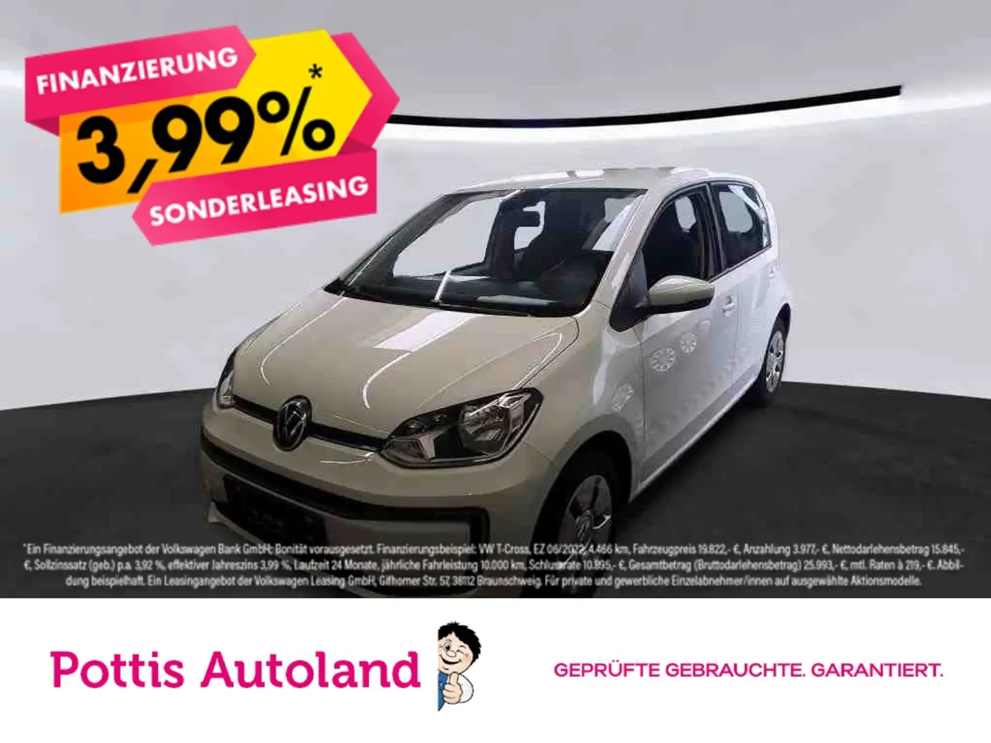 Volkswagen e-up! MOVE UP! KAMERA SITZHZG PDC ACC Weiß - 1