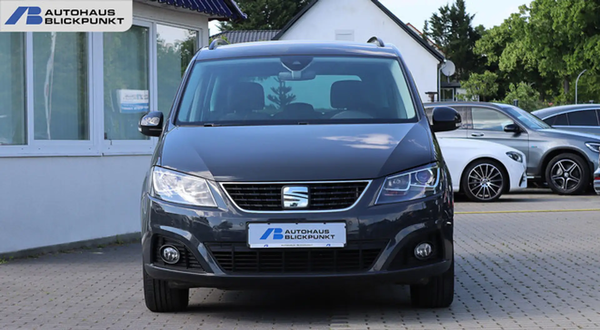 SEAT Alhambra 2.0 TDI KAMERA+BIXENON+KEYLESS-GO+AHK Gris - 2