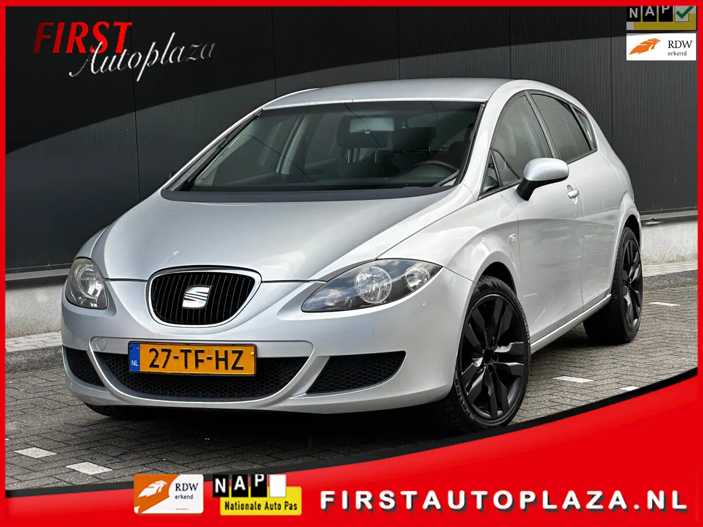 SEAT Leon 1.6 Reference AIRCO/ANDROID Gris - 1