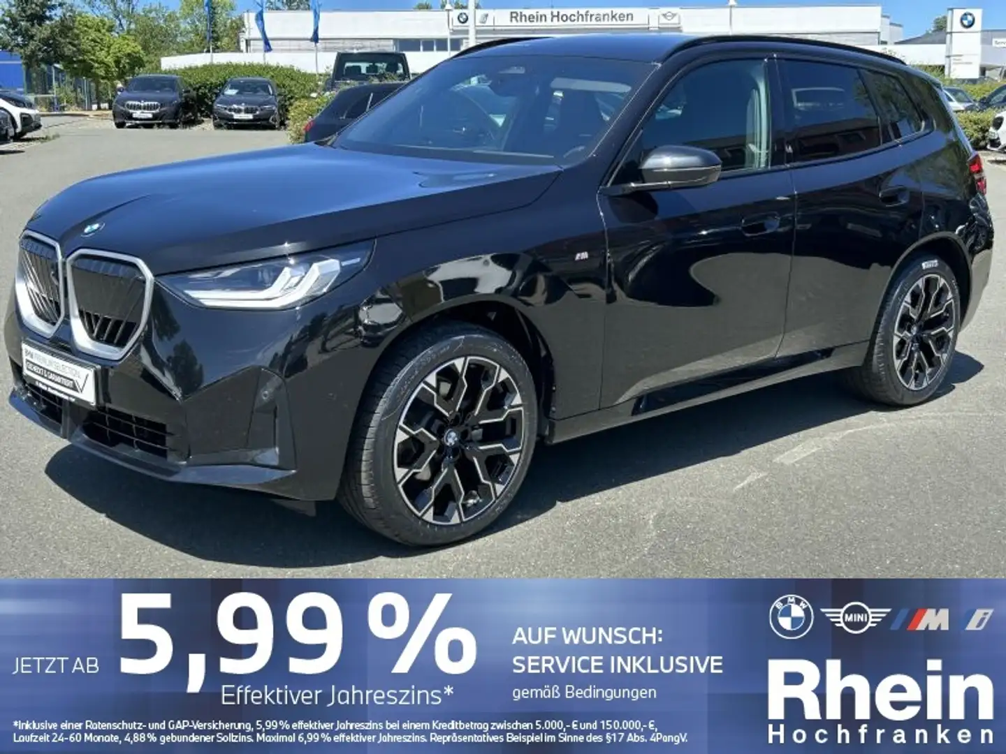 BMW X3 20d xDrive M Sportpaket G45 ACC HUD 360° Schwarz - 1