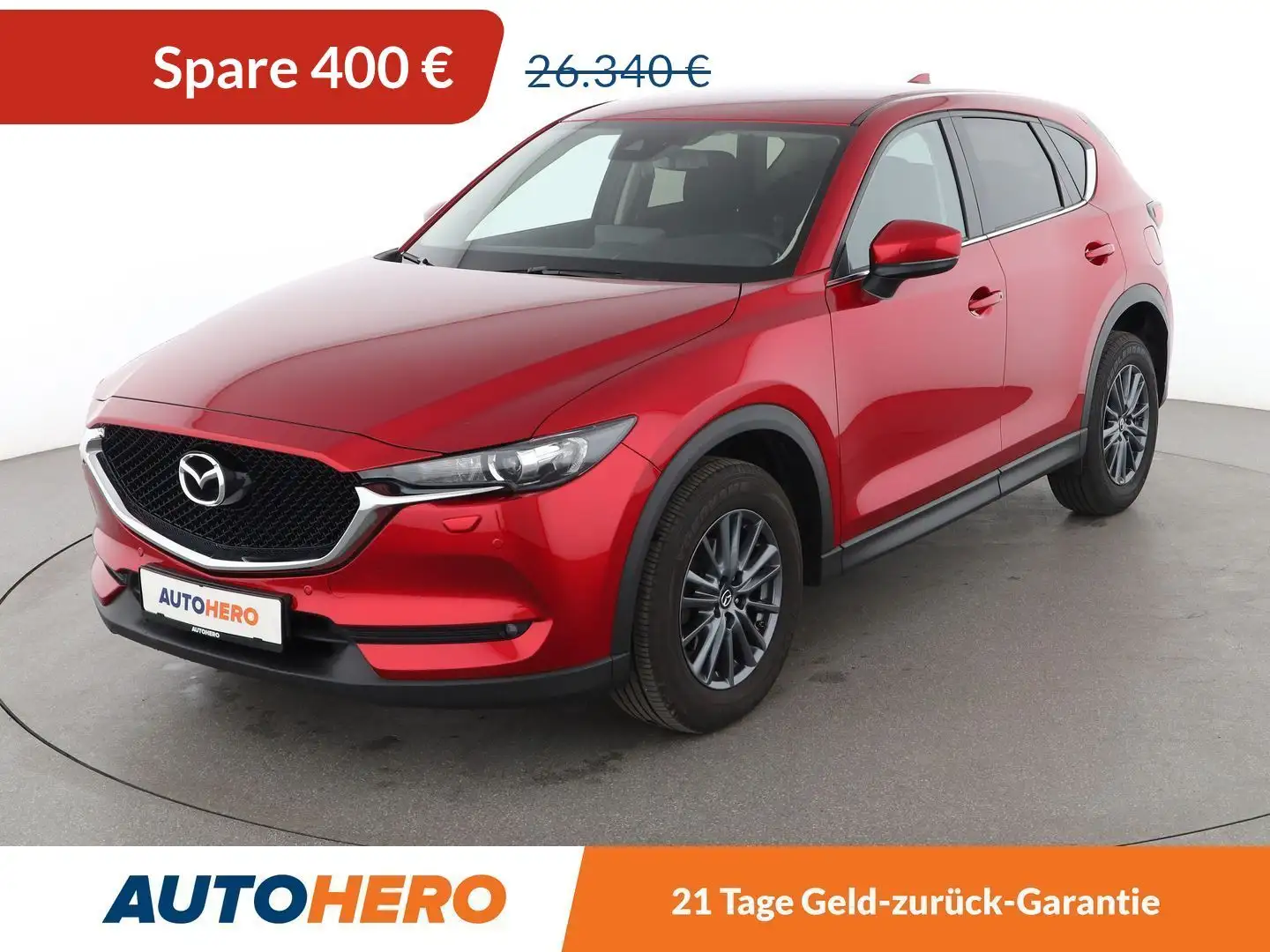 Mazda CX-5 2.5 Exclusive 2WD Aut*NAVI*LED*TEMPO*PDC*SHZ* crvena - 1