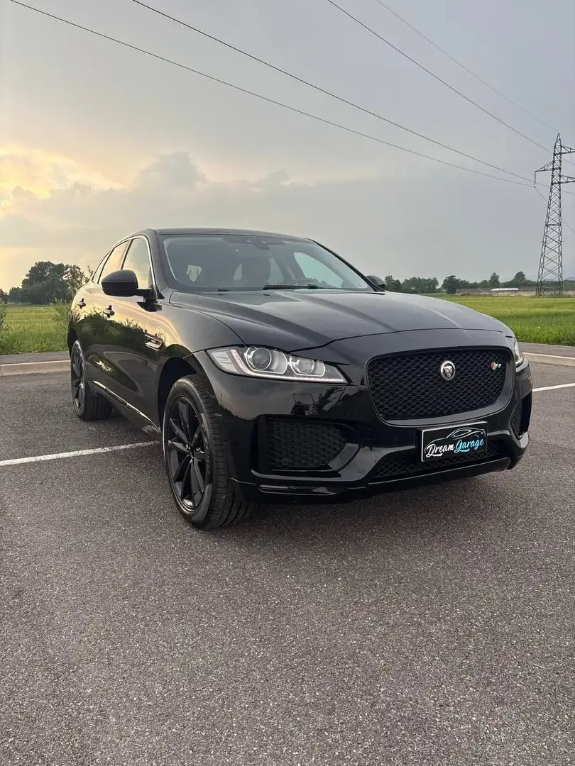 Jaguar F-Pace R-SPORT CATENA FATTA + OLIO CAMBIO AUTOM. Nero - 1