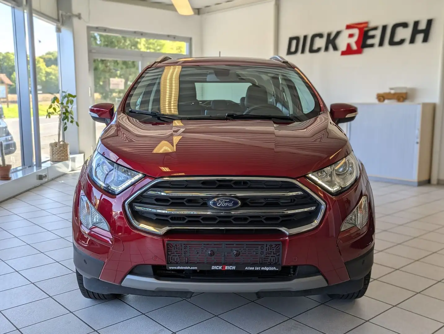 Ford EcoSport Titanium Navi-AppLink Komfort-Paket AHK Rot - 2