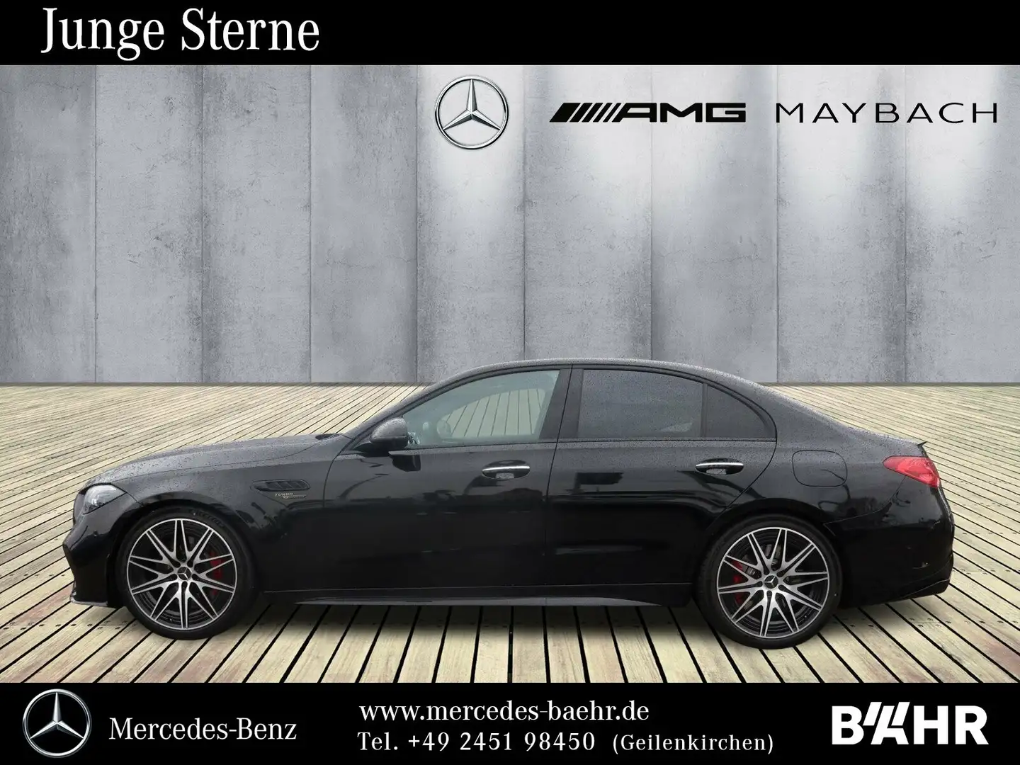 Mercedes-Benz C 63 AMG C 63 S E AMG Performance Night/Pano/Drivers/360° Schwarz - 2