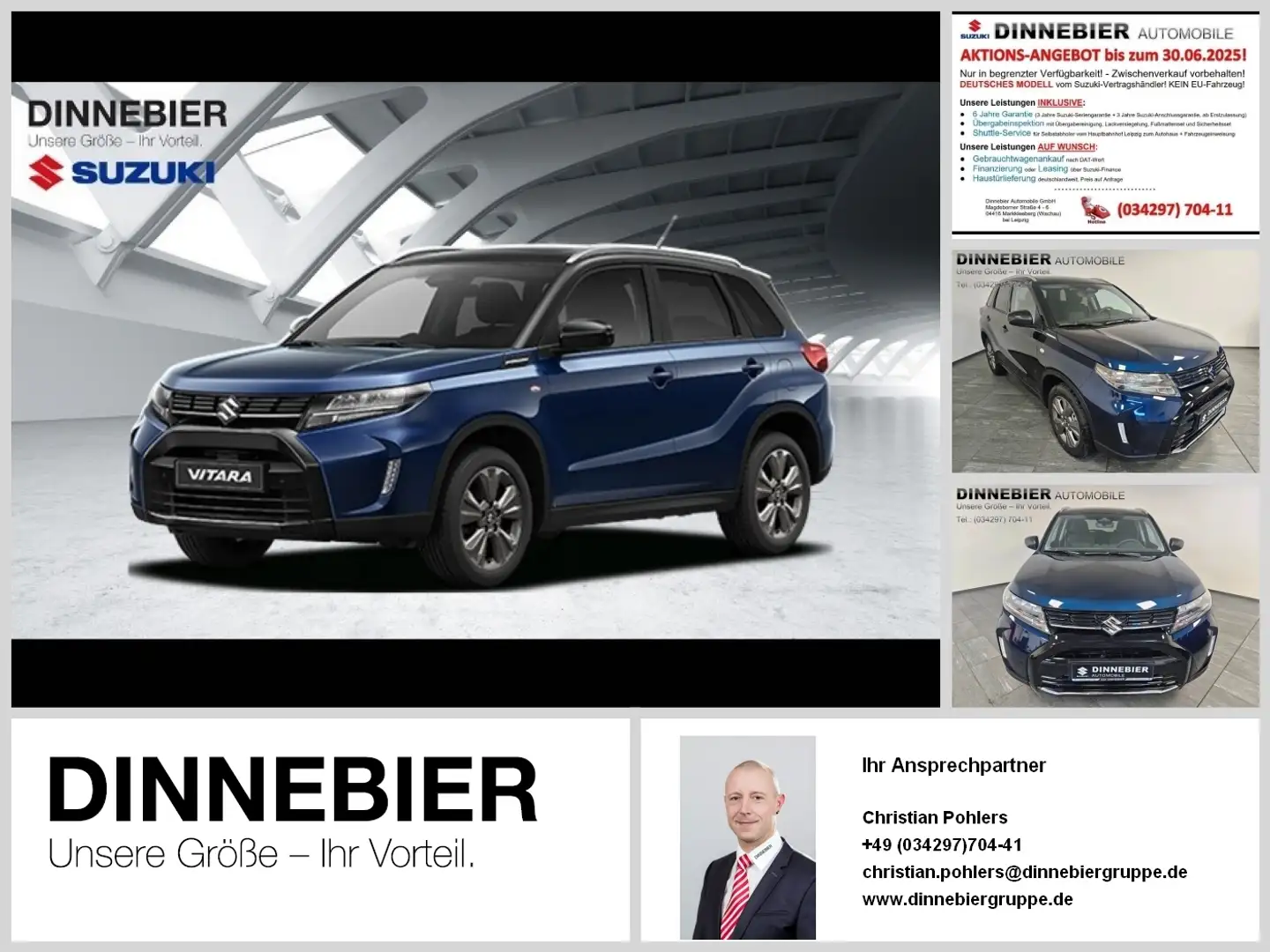 Suzuki Vitara Comfort (MT)   *6 Jahre Garantie* Schwarz - 1