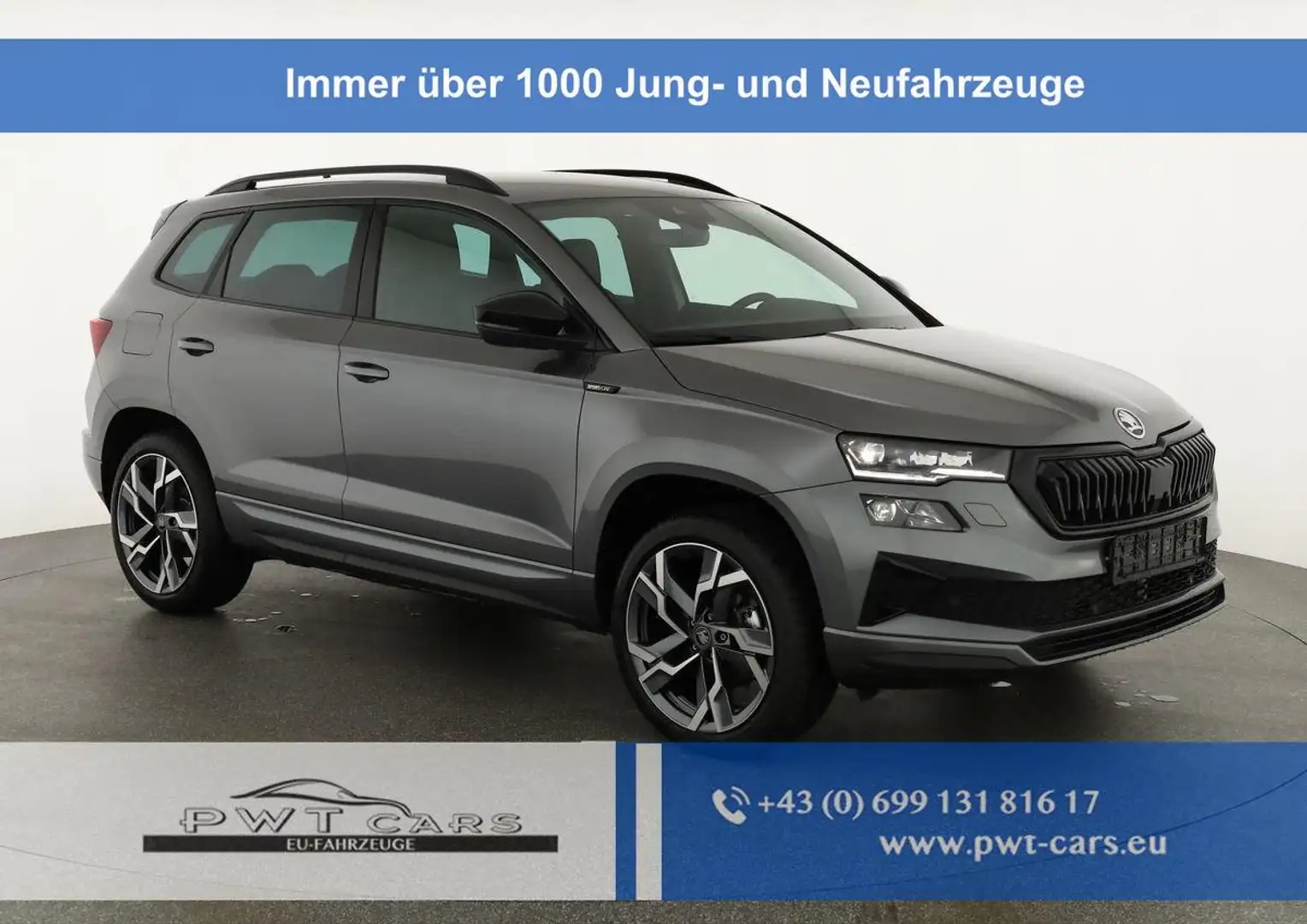 Skoda Karoq Sportline 4x4 2.0 TDI DSG Sportline, Matrix, Te... Gris - 1