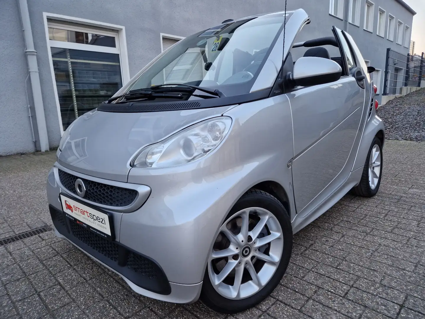 smart forTwo Diesel, Automatik ,Cabrio ,Klima, INSP+TÜV NEU Argent - 1