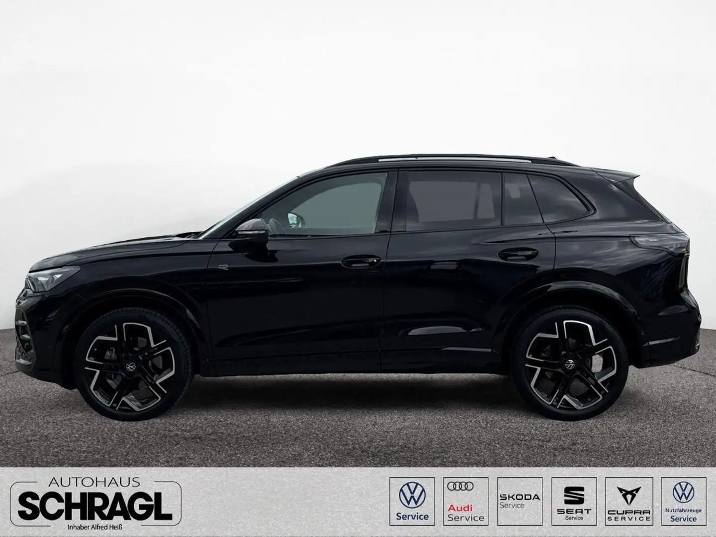 Volkswagen Tiguan 2.0 TDI DSG 4MOTION R-LINE+AHK+IQ+BLACK Schwarz - 2