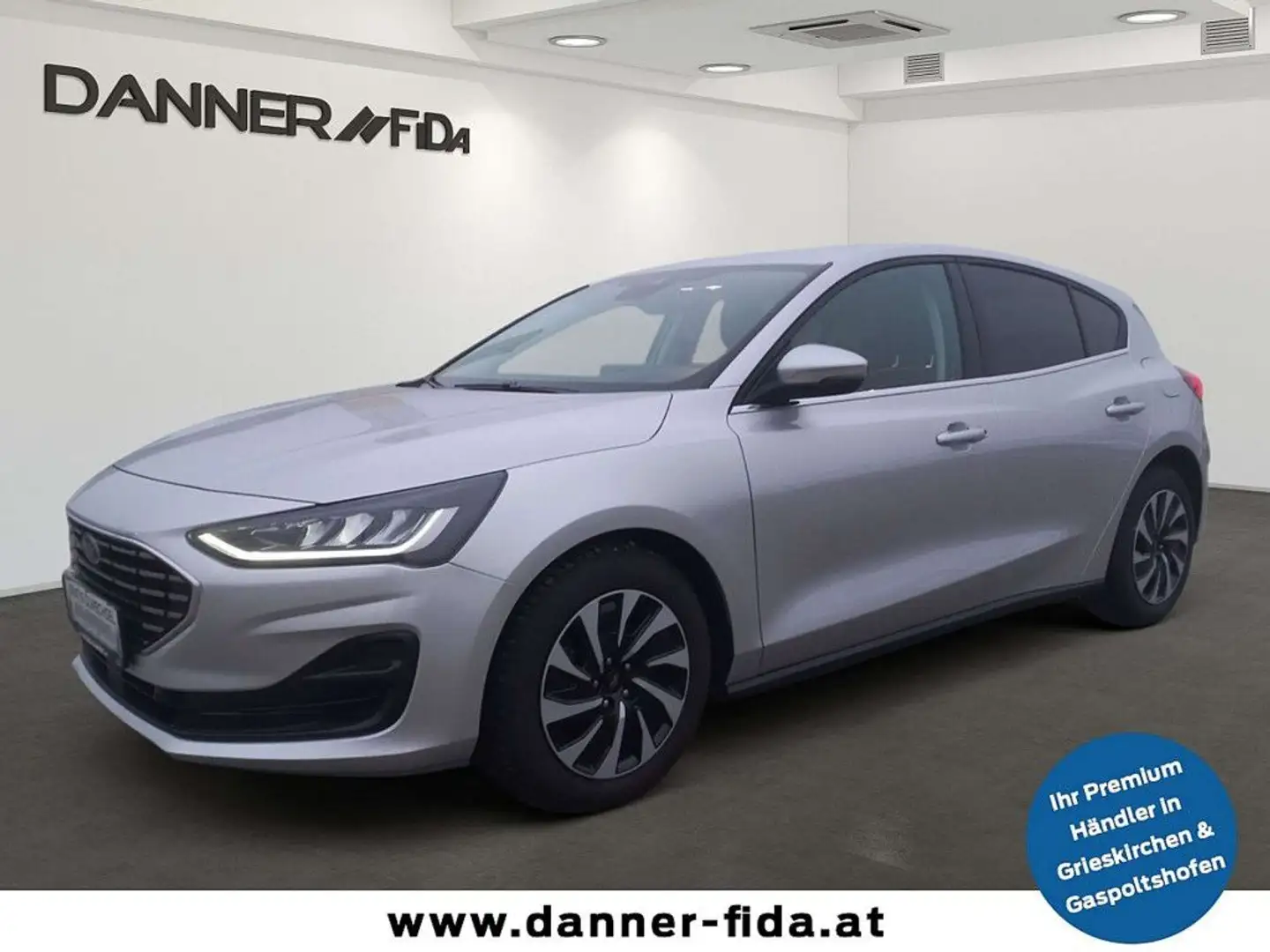 Ford Focus 125PS Benzin/Schaltgetriebe 1,0 EcoBoost Titani... Silber - 1