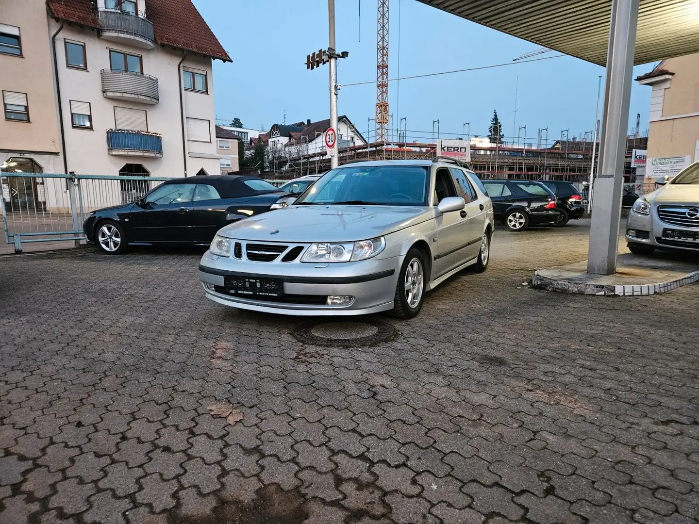 Saab 9-5 2.3t Vector Sport-Kombi Automatik Silber - 1
