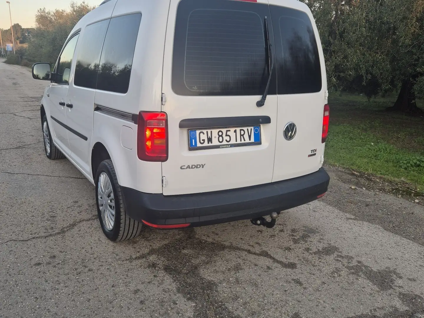 Volkswagen Caddy 4motion Bianco - 2