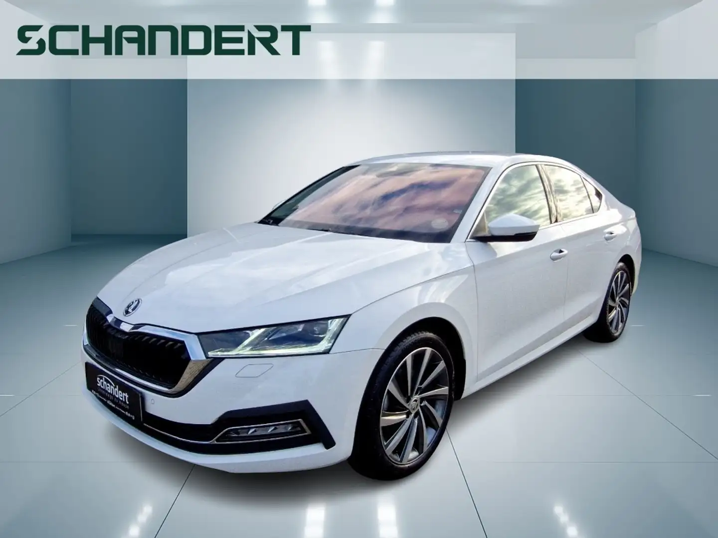 Skoda Octavia 1.5 TSI Style Matrix Navi Klimaautomatik Weiß - 1