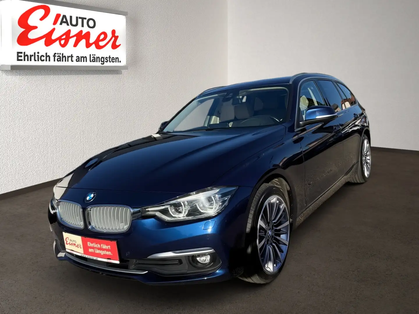 BMW 320 d xDrive Touring Luxury Line Purity 2xKlima Blau - 2