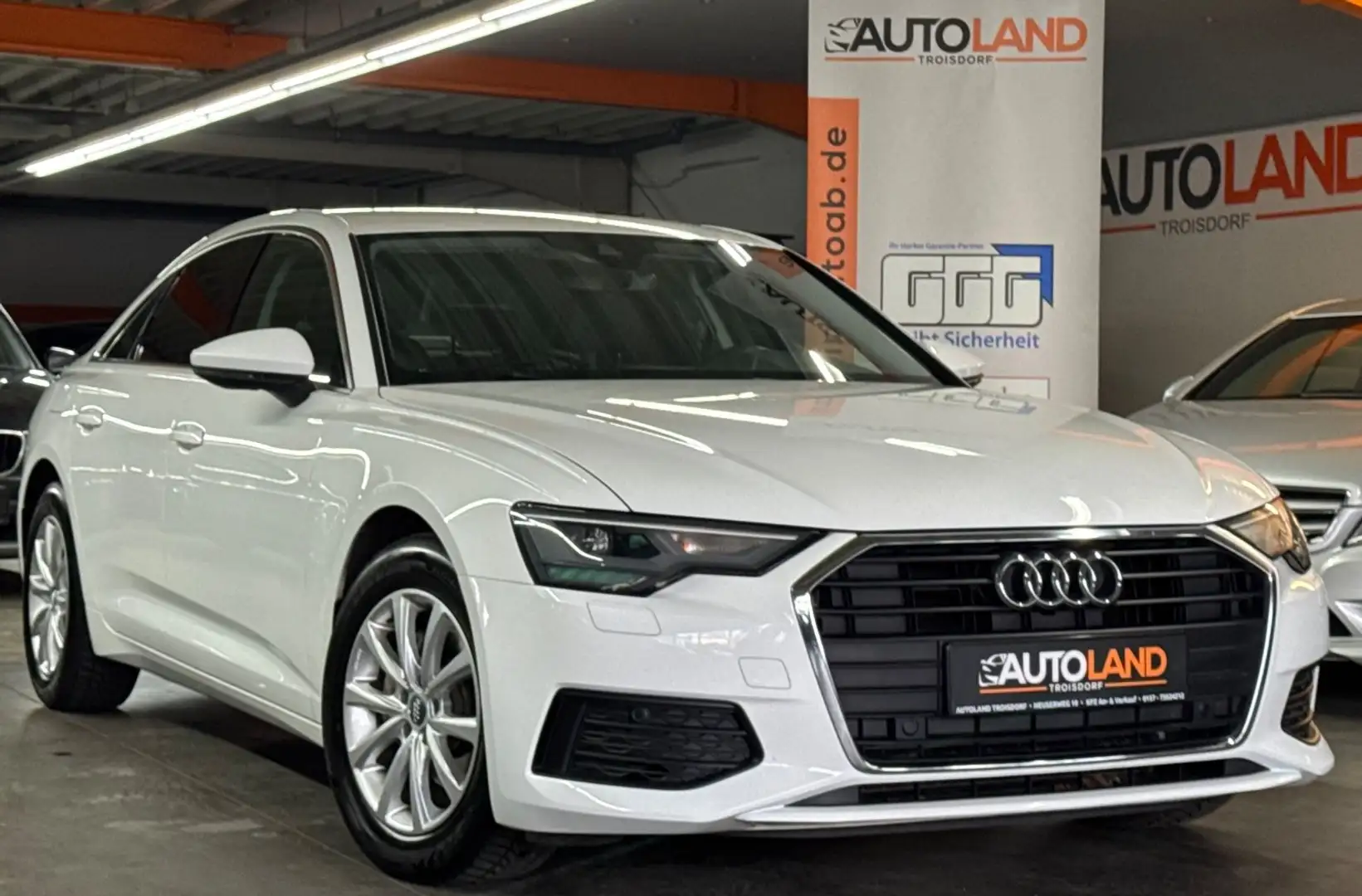 Audi A6 Lim.40 TDI*1.HAND*AUTOMA.*LED*NAVI*PDC*LEDER Weiß - 1
