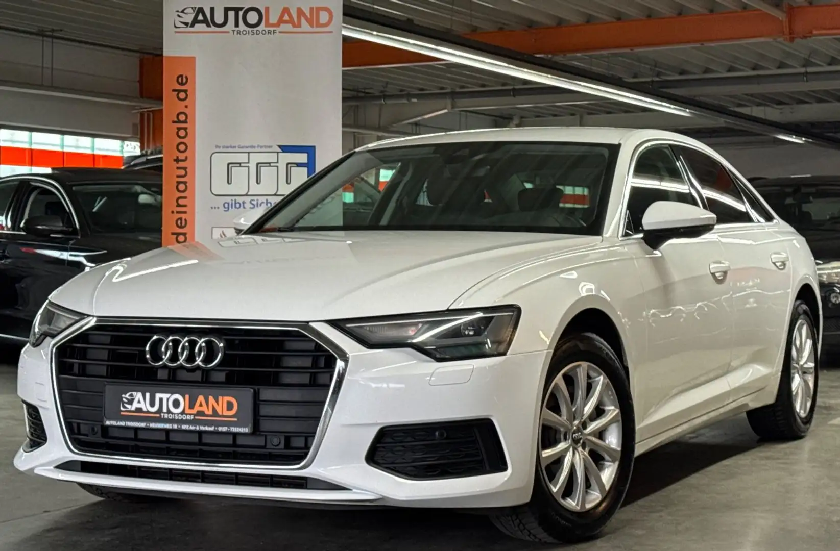 Audi A6 Lim.40 TDI*1.HAND*AUTOMA.*LED*NAVI*PDC*LEDER Weiß - 2