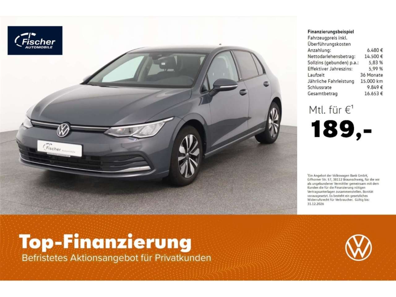 Volkswagen Golf — Volkswagen Golf 1.5 eTSI Move DSG NAV/LED/ACC