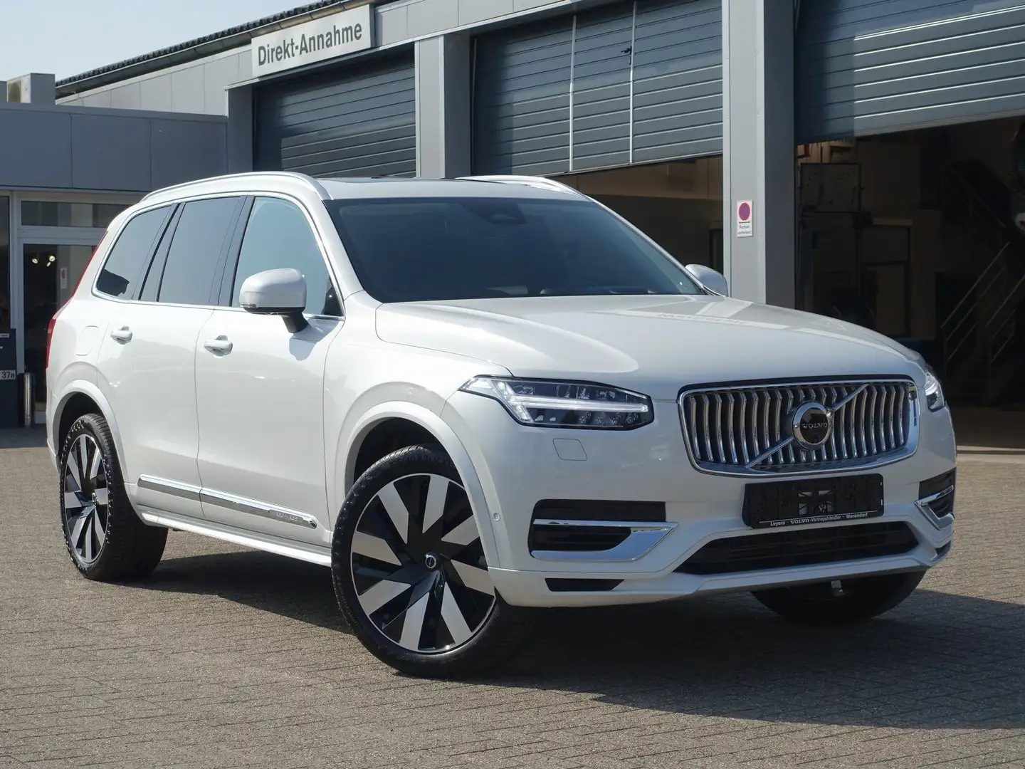 Volvo XC90 Recharge Ultimate T8 AWD/360°Cam/Massage Blanc - 2