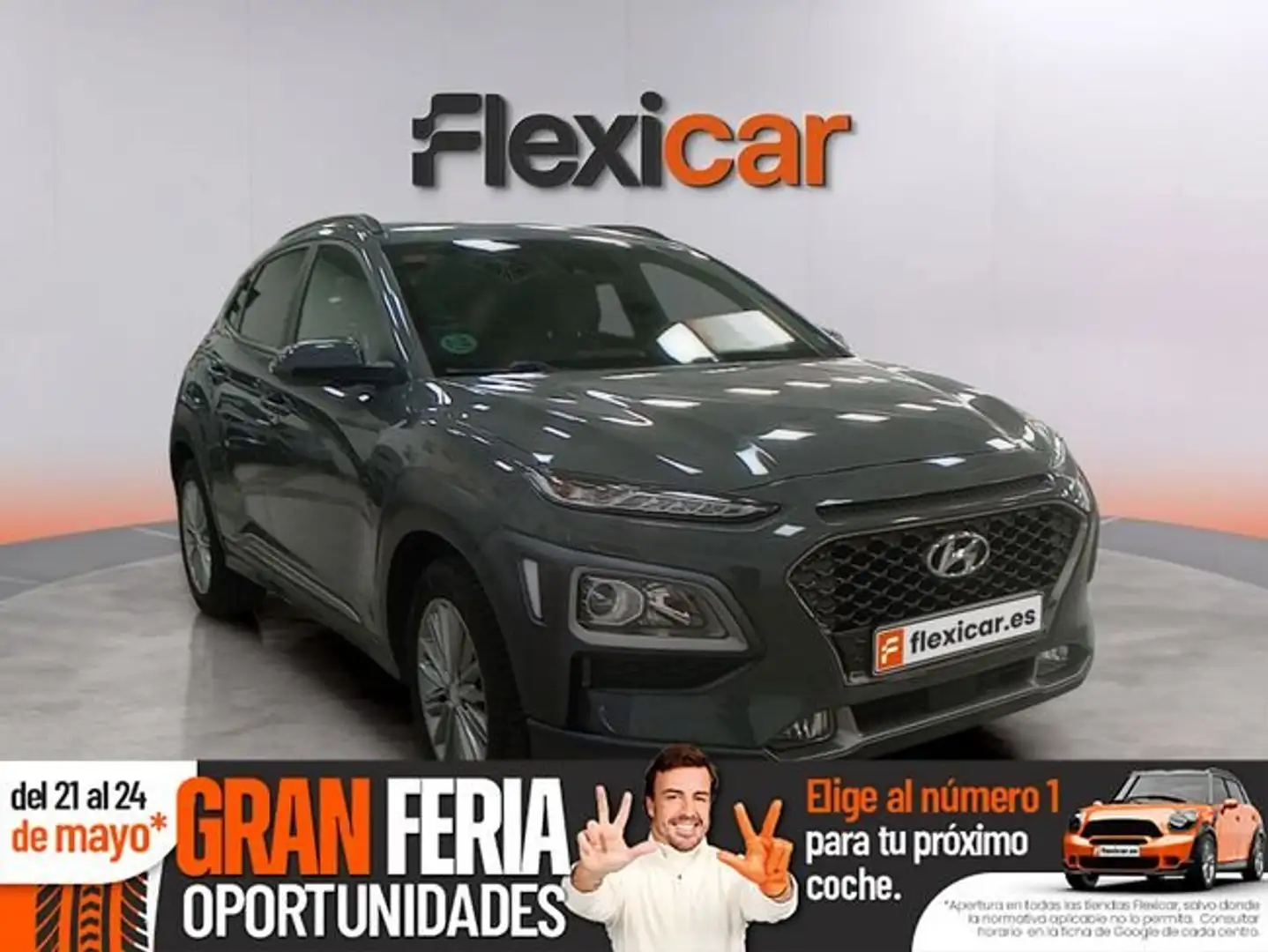 Hyundai KONA 1.0 TGDI Essence 4x2 Gris - 1