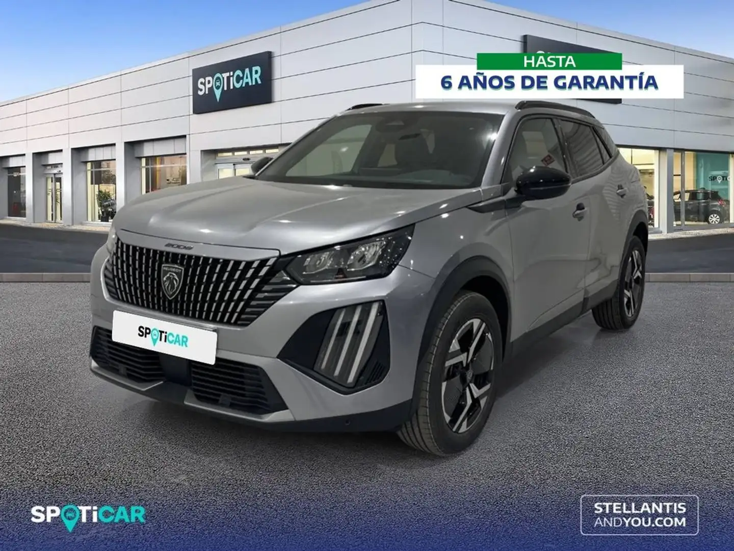 Peugeot 2008 Gasolina 100 S&S 6 Vel. MAN Allure Gris - 1